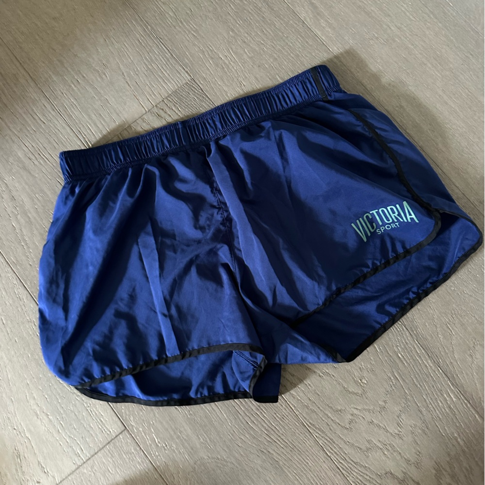 Victoria Sport Blue Athletic Shorts